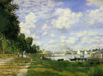  Claude Pintura - La cuenca de Argenteuil Claude Monet